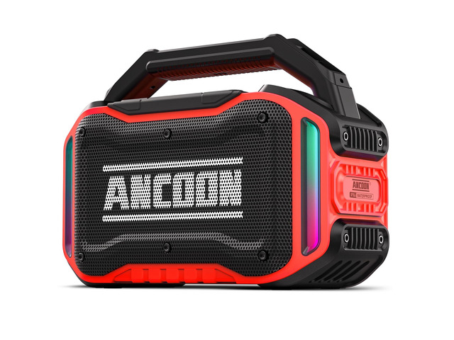 Speakers Bluetooth Wireless: 80W(Peak) Loud Speaker with Bass, 20H Playtime, IPX6 Waterproof, Large Jobsite Speakers for Work, Outdoor, Workshop,...