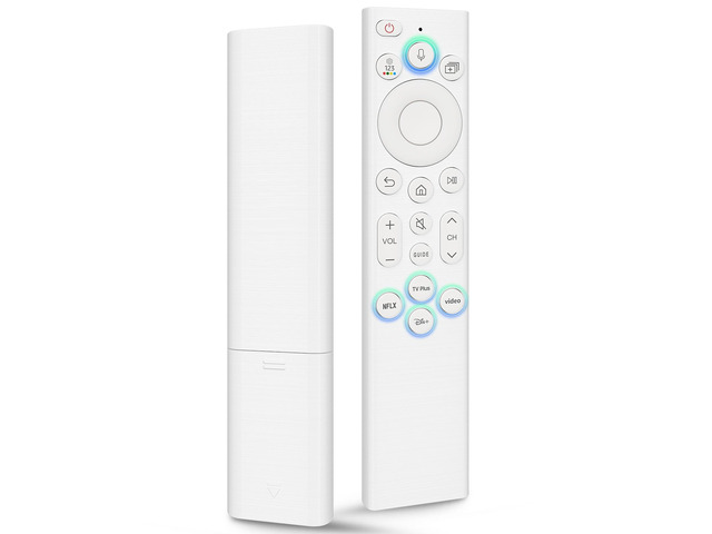 Universal Replacement Voice Remote Control for Samsung Smart TVs 2019-2026 Voice remote for 2019-2026 Samsung TVs (voice-ready), works...