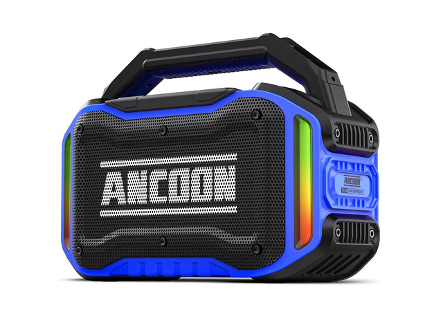 Speakers Bluetooth Wireless: 80W(Peak) Loud Speaker with Bass, 20H Playtime, IPX6 Waterproof, Large Jobsite Speakers for Work, Outdoor, Workshop,...