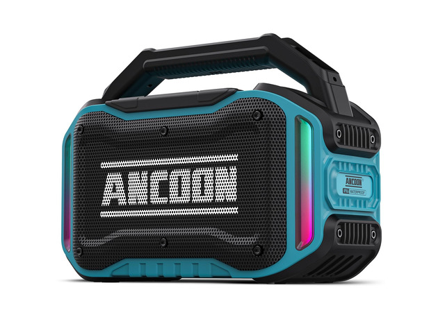 Speakers Bluetooth Wireless: 80W(Peak) Loud Speaker with Bass, 20H Playtime, IPX6 Waterproof, Large Jobsite Speakers for Work, Outdoor, Workshop,...
