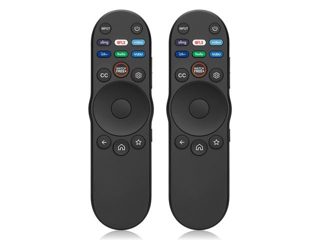 Pack of 2 Universal Remote Control for Vizio Smart TV XRT270 XRT260 XRT140 XRT136 XRT122 D/E/PX/P/M/V/S Series OLED FHD 4K QLED UHD Smart-Cast...