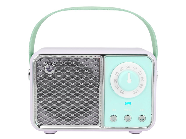 Retro Bluetooth Speaker,Vintage Decor,Wireless Cyan Green