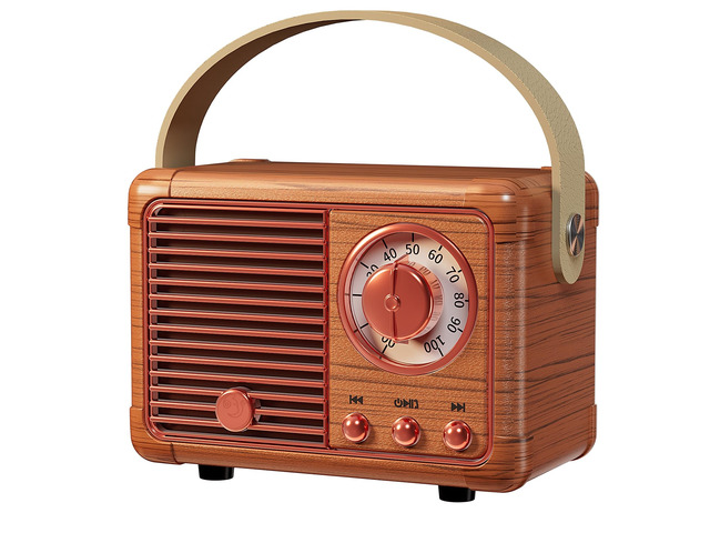 Retro Bluetooth Speaker,Vintage Decor,Small Gift for Women Men Teens Cute old fashion style for kitchen desk bedroom office party outdoor kawaii...