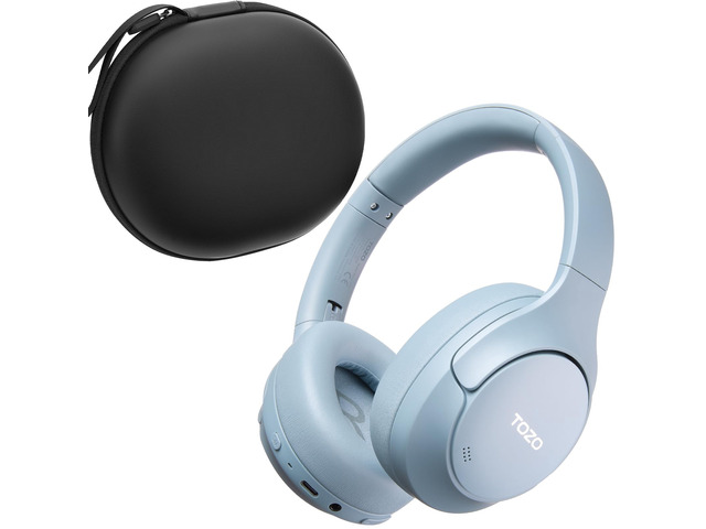 HT3 Hybrid Noise Cancelling Wireless Headphones, 90H Over Ear Headset Hi Res Audio, AI Voice Assistant, Dual Device Connection, 32 Custom EQs,...