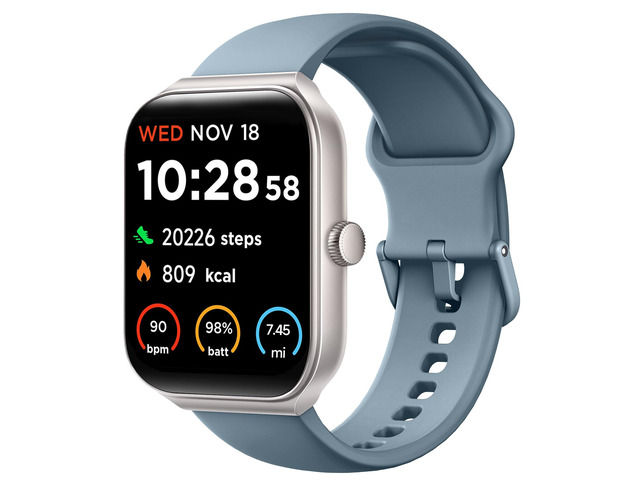 1.95' Smart Watch for Men Women with ALEXA, Fitness Watch for Android iOS Call Function, Message Notifications, Pedometer, Heart Rate, Sleep...