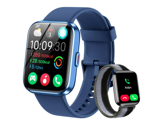 Smart Watches for Men Women (Android/iOS), Fitness Watch, Health Tracker 1.83' Alexa Smart Watch with Calls/SMS/Reminders, 120 Sport Modes Fitness...