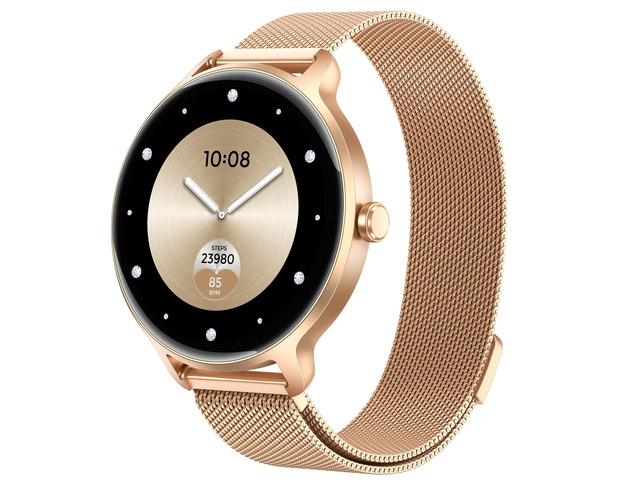 Smart Watch for Women, 1.27' AMOLED Screen Smartwatch with Answer/Make Call for iPhone/Android/Samsung, Fitness Tracker with 120+ Sport Modes,...