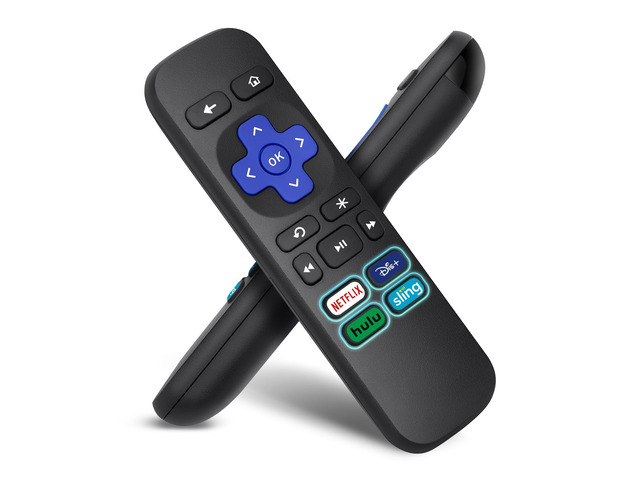 Replacement Remote for Roku Box/Express/Premiere-NOT for Stick, TV or Game for Roku Box only (not Stick/TV). No pairing needed insert batteries &...