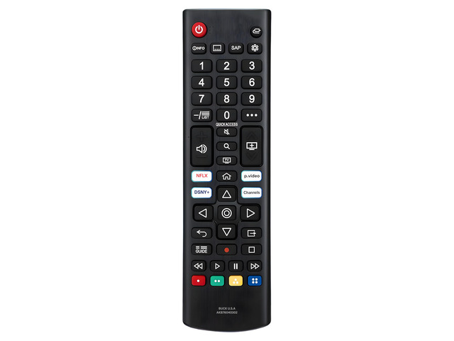 AKB76040302 LG TV Remote Control Replacement for Smart TV - Easy Setup Remote, Streaming Shortcuts - Works with LG 4K, UHD, LED, OLED Smart HDTV...