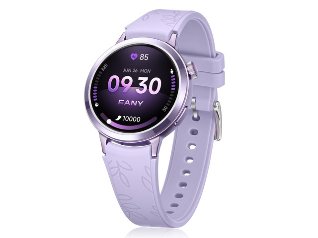 Luna Smart Watch for Women, 1.1' AMOLED Small Women's Smartwatch 24/7 Activity Tracker, Heart Rate Monitor, Sleep Monitor, Message Notifications,...