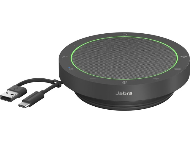 Speak2 55 Wireless Bluetooth Speakerphone (2025 Edition), Dark Grey Portable Speakerphone, 4 Noise-Cancelling Microphones, Microsoft Teams...