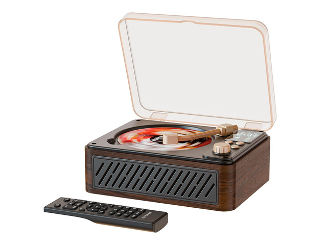 Retro CD Player Portable with Bluetooth and Speakers Vintage Display,Nostalgic Bluetooth Out,FM Radio,USB Playback,SPDIF,AUX Output,Headphone...
