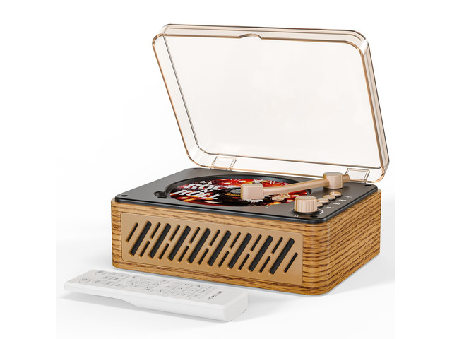 CD Player Music Box with Bluetooth,Nostalgic Retro with Speakers Portable CD Players for Home, HiFi Speakers Music Player FM Radio Wired and Remote...