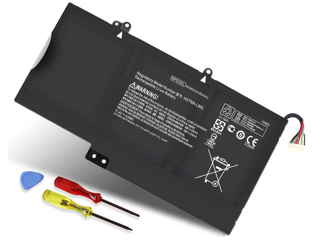 43Wh NP03XL 761230-005 Battery for HP Envy X360 15-U011DX 15-U010DX 15-U110DX 15T-U100 15T-U200 15T-U300 15-U111DX 15-U483CL 15-U493CL Pavilion...