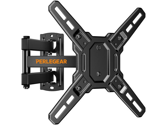 Full Motion TV Wall Mount for 1343 inch TVs up to 44 lbs Max VESA 200x200mm, corner tv wall mount for TV & Monitors, articulating arms, Extension,...