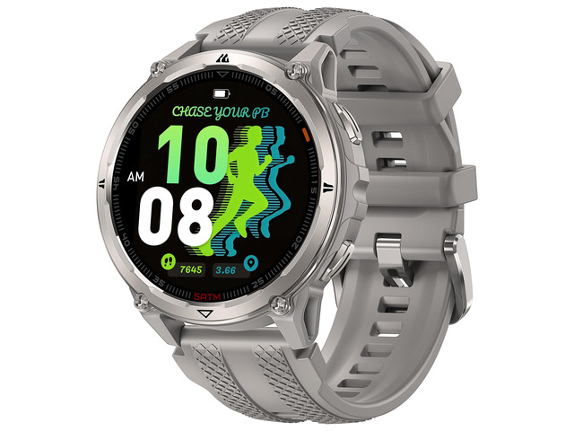 ORB 2 Rugged Smart Watch, 5 ATM & IP69 Waterproof, Dual-Band GPS 16-Day Battery, 1.43' AMOLED Military-Grade Smartwatch, 170+ Sport Modes, LED...