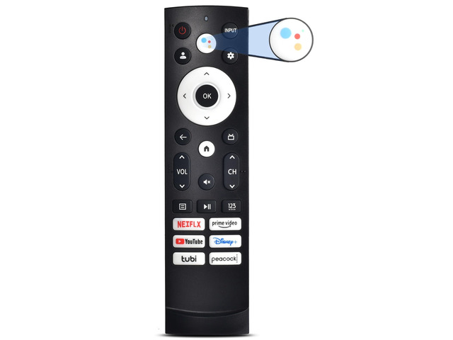 Replacement for Hisens Smart Google TV Voice Remote Control Replacement for Hisense Google Smart TV Voice Remote Replacement 4K QLED UHD Mini-LED...