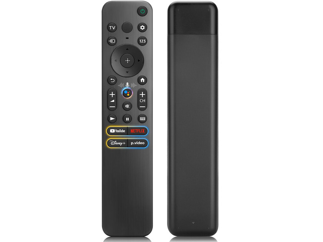 Replacement Remote for Sony TV & Bravia Smart TV Remote Control with Voice, ABS material, Ergonomic, Universal Remote for Sony Bravia XR 4K Series...