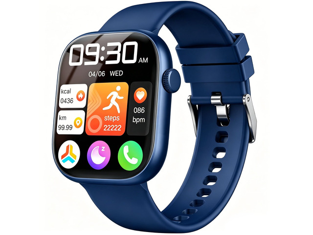 Smart Watch for Women Men, Fitness and Sleep Trackers with 1.83' HD Touchscreen, Bluetooth Calling Smartwatch for Android/iOS, IP67 Waterproof...