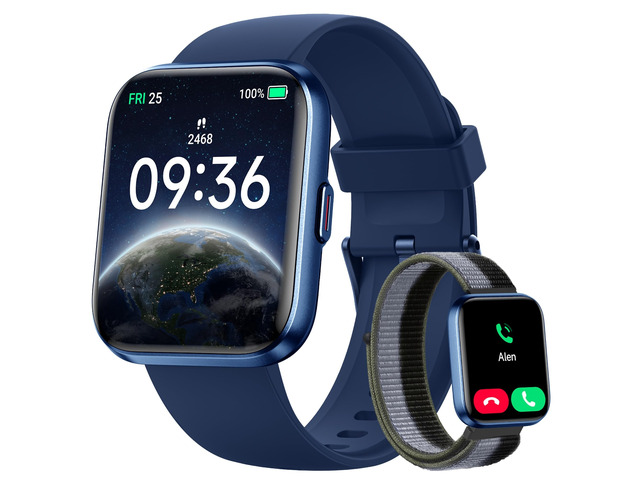 Smart Watch for Women, Answer/Make Calls, Alexa Built-in, 1.85' Touch Screen Fitness Tracker for Android & iPhone, Heart Rate/Sleep/SpO2 Monitor...
