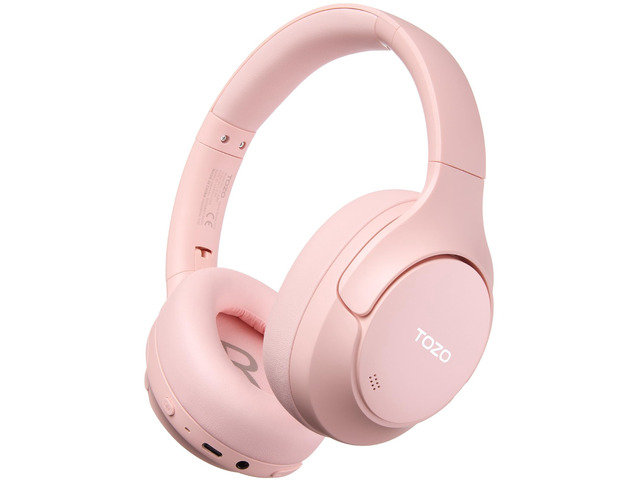 HT3 Hybrid Noise Cancelling Wireless Headphones, 90H Over Ear Headset Hi Res Audio, AI Voice Assistant, Dual Device Connection, 32 Custom EQs,...
