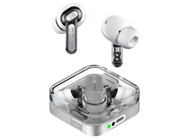 Ear (3) Wireless Earbuds Super Mic 45dB Hybrid Active Noise Cancelling Bluetooth Headphones Hi-Res 6 Mics, 12mm Dynamic Bass Boost, Dual Connect...
