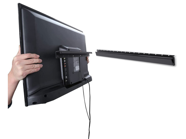 Studless TV Wall Mount, Alloy Steel, Hold 150 Lbs,32 to 75 Inch TVs No Drill, No Stud Drywall Install, All Hardware Included,Level, Max...