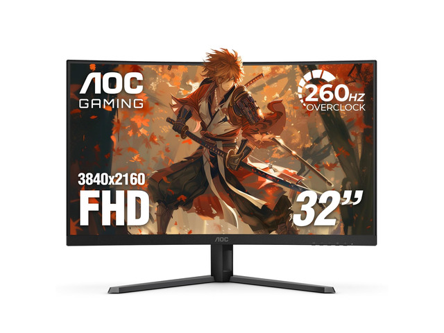 32 Inch Curved Gaming Monitor FHD 260Hz Overclocked VA 0.3ms, C32G42ZE 1920×1080 Computer Monitor, 240Hz Native / 260Hz OC, Adaptive-Sync, DP 1.4,...