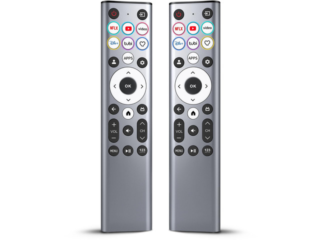 for Hisense Google TV Remote Control Replacement 2-Pack Universal for Hisense U6 U7 U8 Mini-LED 4K UHD Smart Google TVs No Programming Required