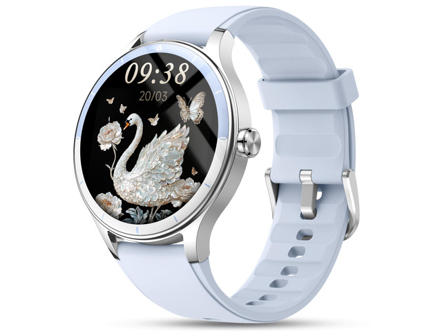 Smart Watch for Women, Ladies & Men, 1.27'' Fitness Watch [41mm case] with Call Receive/Dial, Heart Rate/Stress/Sleep Monitor, AI Voice, IP68...