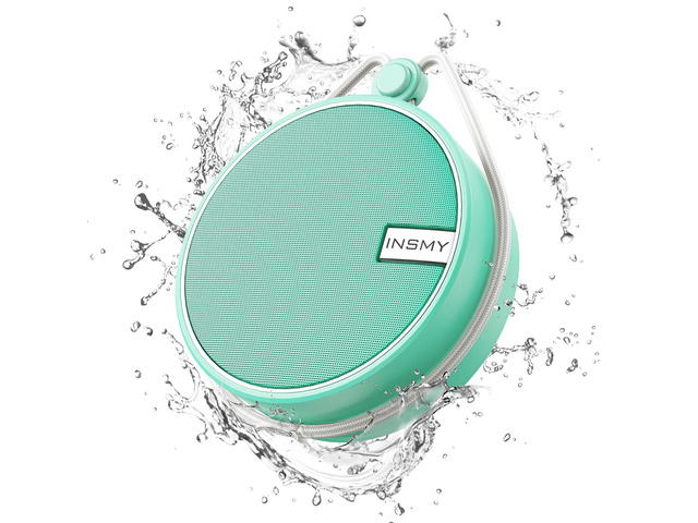 C12 IP67 Waterproof Shower Bluetooth Speakers Portable Small Speaker Speakers Bluetooth Wireless,Loud Clear Sound,Support TF Card,Suction Cup,for...
