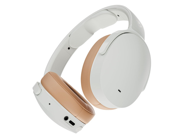 Hesh ANC Noise Cancelling Wireless Headphones - Mod White Bluetooth, Noise Cancellation, Over-Ear Fit, 22 Hours Battery, Foldable, Lightweight...