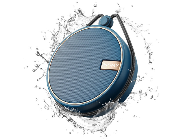 C12 IP67 Waterproof Shower Bluetooth Speakers Portable Small Speaker Speakers Bluetooth Wireless,Loud Clear Sound,Support TF Card,Suction Cup,for...