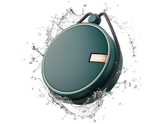C12 IP67 Waterproof Shower Bluetooth Speakers Portable Small Speaker Speakers Bluetooth Wireless,Loud Clear Sound,Support TF Card,Suction Cup,for...