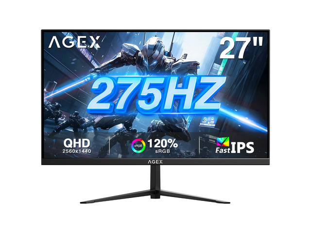 Z-Edge 27 Inch Gaming Monitor, QHD (2560 x 1440p) 275Hz 240Hz IPS Screen Computer Monitor Support FreeSync, Fast 1ms MPRT Refresh Rate, sRGB 120%,...
