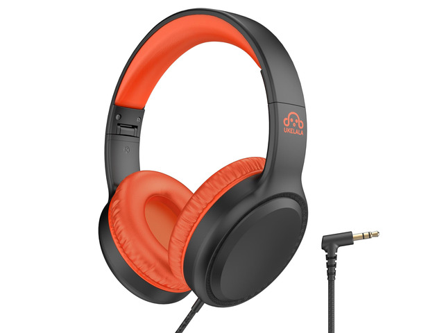 U2 Wired Headphones for Kids for School Boys Girls w/ 3.5mm Jack Foldable Lightweight Corded Head Phones On-Ear Compatible with Chromebooks Laptop...