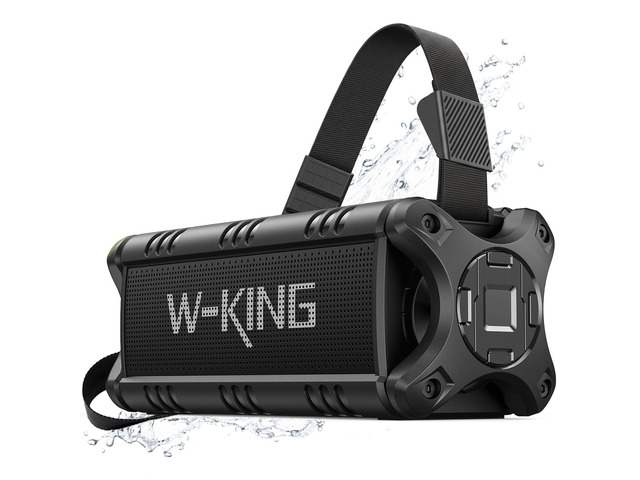Bluetooth Speaker, 90W Max Loud IPX7 Waterproof Portable Speaker 50W Deep Bass/Subwoofer *2/40H/EQ/TF/AUX/U-Disk, 105dB Large Boombox Outdoor...