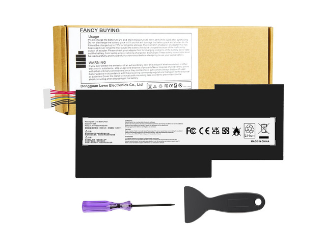 BTY-M6K Laptop Battery for MSI Stealth Pro GF63 GF65 GF75 GS63VR GS73VR 7RG 7RG-005 Thin 8RB 8RC 8RD 8RD-031TH 8RC 8RF 8SC 8RX Thin WS63 8SK WP65...