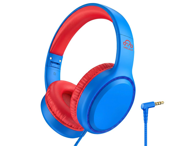 U2 Wired Headphones for Kids for School Boys Girls w/ 3.5mm Jack Foldable Lightweight Corded Head Phones On-Ear Compatible with Chromebooks Laptop...
