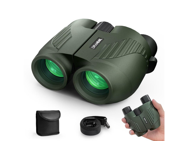 20X25 Small Binoculars for Adults and Kids, Large Eyepiece Binoculars for Bird Watching Easy Focus, Pocket High Powered Opera Glasses for Concert,...