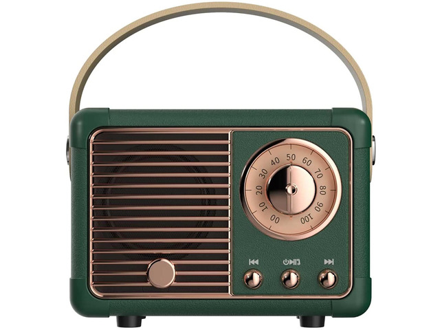 Retro Bluetooth Speaker, Office Decor for Women, Gifts for Teens Portable Speaker Bluetooth, HD Stereo Sound, Vintage Decor for Home, Bedroom,...