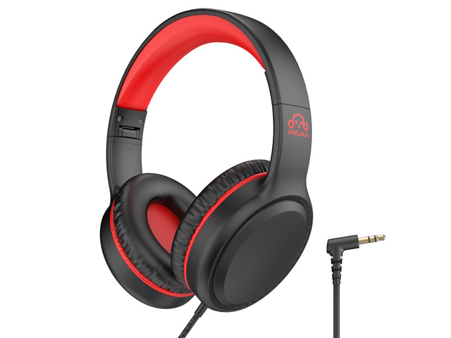 U2 Wired Headphones for Kids for School Boys Girls w/ 3.5mm Jack Foldable Lightweight Corded Head Phones On-Ear Compatible with Chromebooks Laptop...