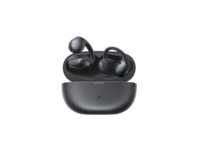 OpenDots Air Open-Ear Clip-On Bluetooth Earbuds, Black, Touch Control Clip on earbuds design; Secure comfortable fit; Natural balanced sound; 36H...