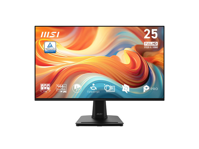 PRO MP251 E14L 24.5-inch IPS 1920 x 1080 (FHD) Computer Office Monitor, 144Hz, Free-Sync, HDR Ready, HDMI, VGA Port,VESA Mountable, Tilt, 4-Side...