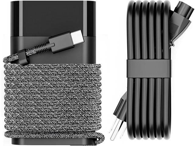 65W USB C Laptop Charger for HP Spectre Envy Chromebook Elitebook Compatible with HP Spectre x360, Envy, Chromebook, Elitebook x360, Pavilion,...