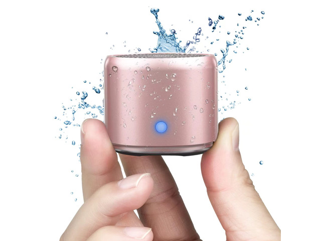 Travel Case Packed, A106 Pro Portable Bluetooth Speaker with Custom Bass Radiator, Brief Design, IP67 Waterproof, Perfect Mini Speaker for Shower,...