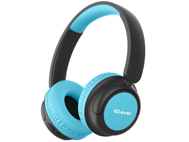 BTH22 Kids Bluetooth Headphones for Toddler Travel, 60H Play Time SafeSound Tech3.0, Stereo Sound, USB C Fast Charging, AUX Cable, Kids Wireless...