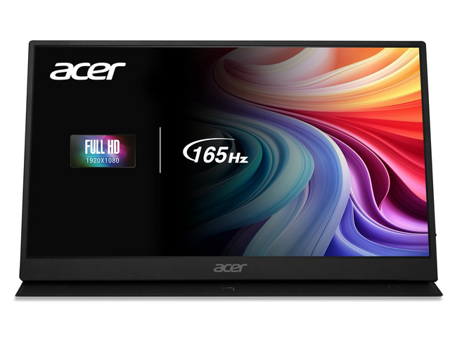 Nitro 15.6in FHD 1920x1080 IPS 165Hz Gaming Portable Monitor PG161Q P 6ms, AMD FreeSync, Mini HDMI, 2xUSB-C, USB Hub, Speaker, External Monitor for...