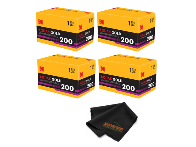 Gold 200 135-36 Film (4 Pack (New Packaging))
