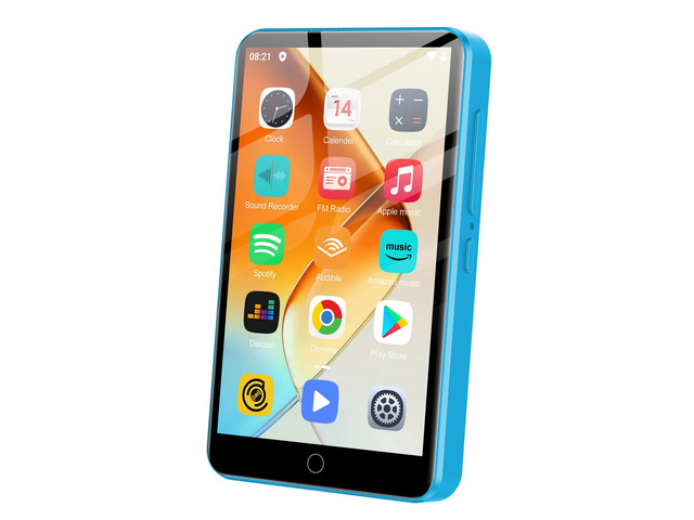 MP3 Player with Bluetooth and WiFi, 80GB Storage & Android OS, 4' Touch Screen, FM Radio, Kids MP3 & MP4 Player with Spotify Google Play Store,...